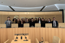 Photo de la Visite du Conseil constitutionnel des étudiants de M2 CSDJ